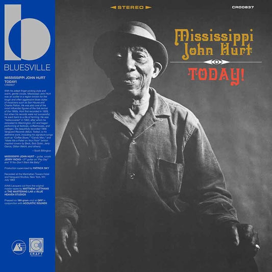 MISSISSIPPI JOHN HURT - Today! (Vinyle)