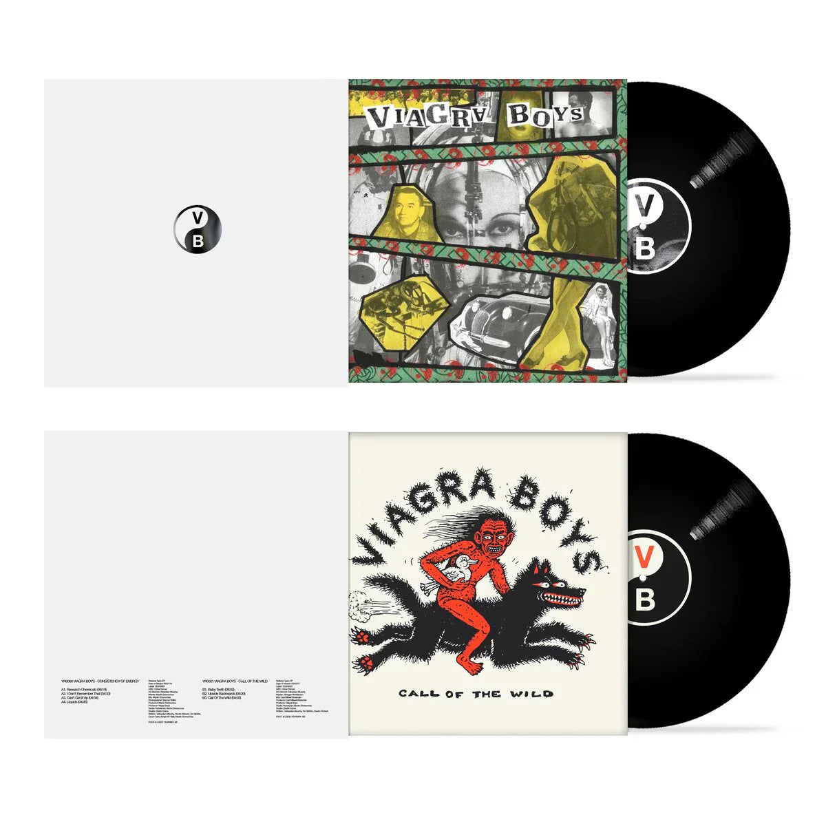 VIAGRA BOYS - Consistency Of Energy/Call Of The Wild (Vinyle)