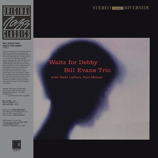 BILL EVANS TRIO - Waltz For Debby (Original Jazz Classics Remasters) (Vinyle)