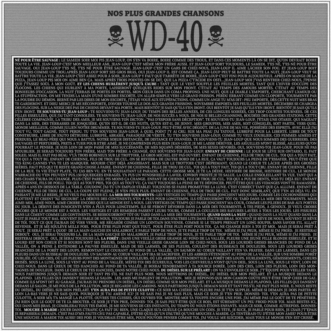 WD-40 - Nos plus grandes chansons (Vinyle)