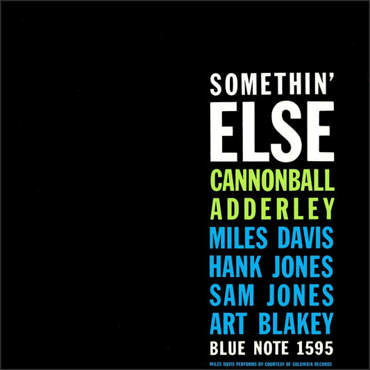 CANNONBALL ADDERLEY - Somethin' Else  (Vinyle) - blue note