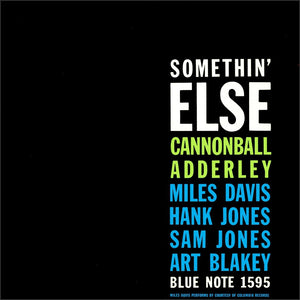 CANNONBALL ADDERLEY - Somethin' Else  (Vinyle) - blue note