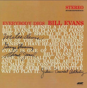 BILL EVANS TRIO - Everybody Digs Bill Evans (Vinyle)
