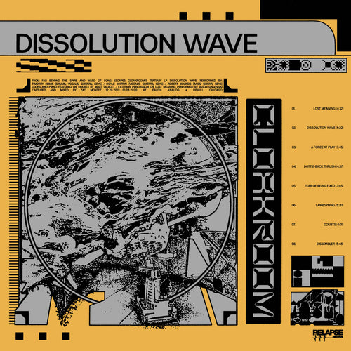 CLOAKROOM - Dissolution Wave (Vinyle)