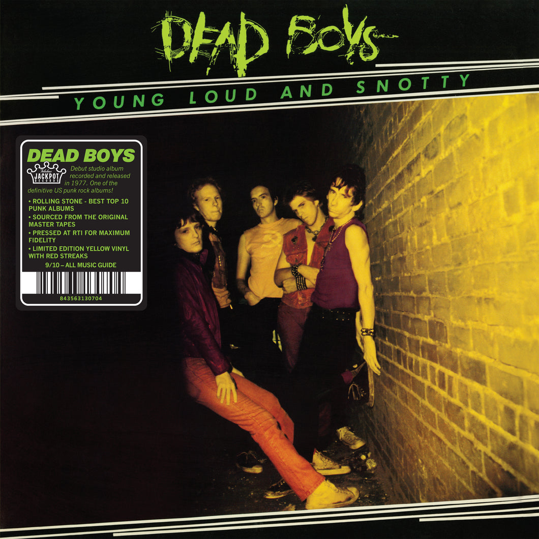 DEAD BOYS - Young Loud And Snotty (Vinyle)