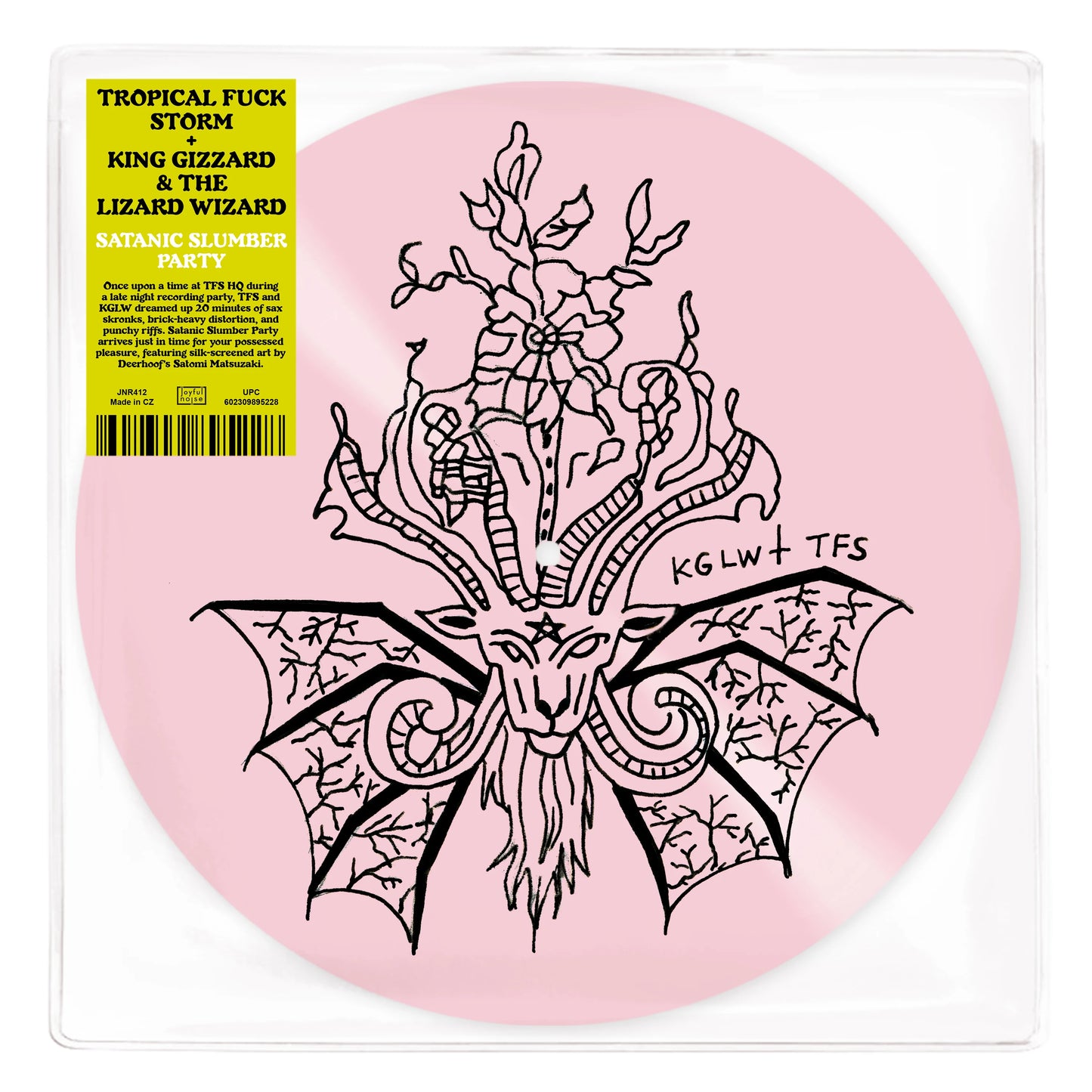TROPICAL FUCK STORM + KING GIZZARD AND THE LIZARD WIZARD - Satanic Slumber Party (vinyle)