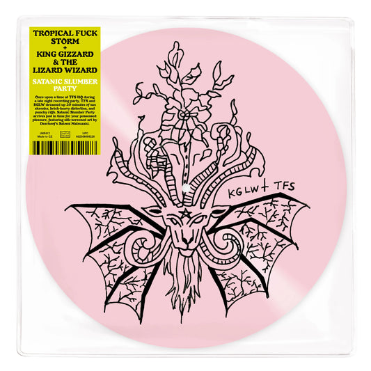TROPICAL FUCK STORM + KING GIZZARD AND THE LIZARD WIZARD - Satanic Slumber Party (vinyle)