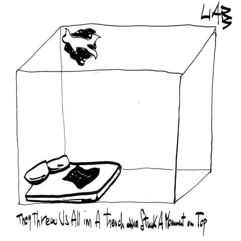 LIARS - They Threw Us All In A Trench And Stuck A Monument On Top (Vinyle)