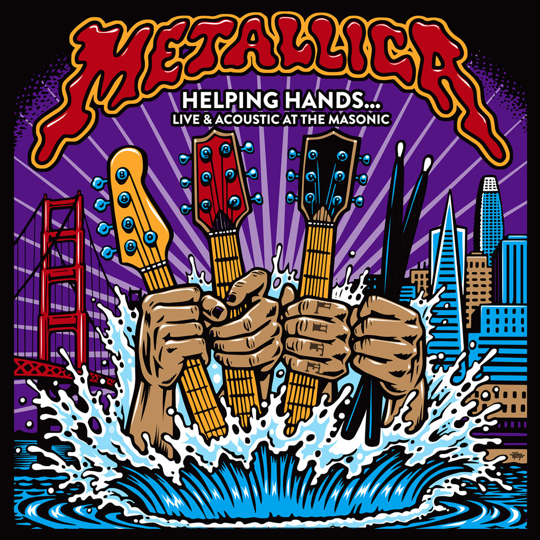 METALLICA - Helping Hands... Live & Acoustic At The Masonic (Vinyle) - Blackened