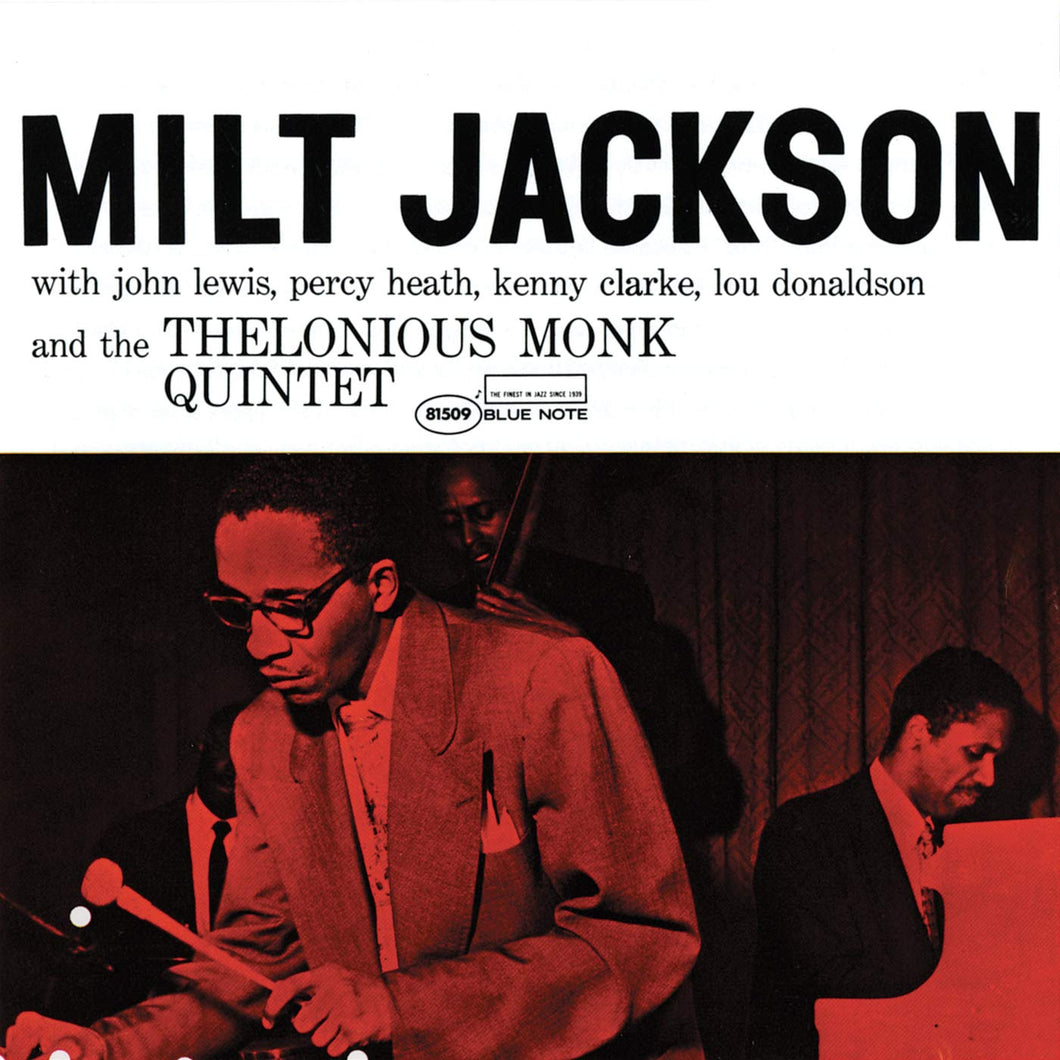 MILT JACKSON - Milt Jackson With The Thelonious Monk Quintet (Vinyle)