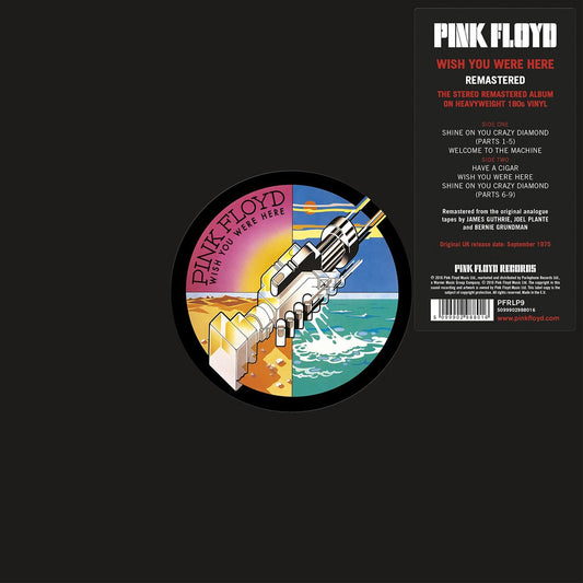 PINK FLOYD - Wish You Were Here (Vinyle) - Pink Floyd Records