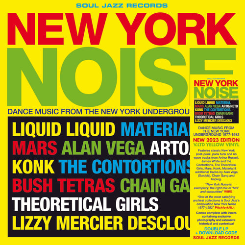ARTISTES VARIÉS - New York Noise (Dance Music From The New York Underground 1977-1982) RSD2023 (Vinyle)
