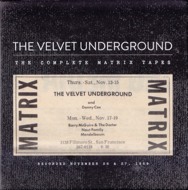 VELVET UNDERGROUND - The Complete Matrix Tapes (Vinyle) - Universal