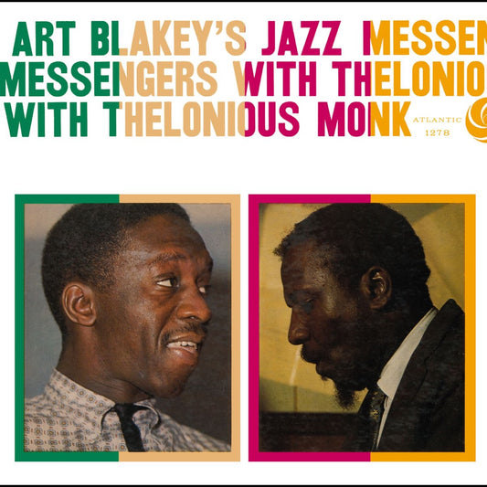 ART BLAKEY WITH THELONIOUS MONK - Art Blakey's Jazz Messengers With Thelonious Monk (Vinyle)
