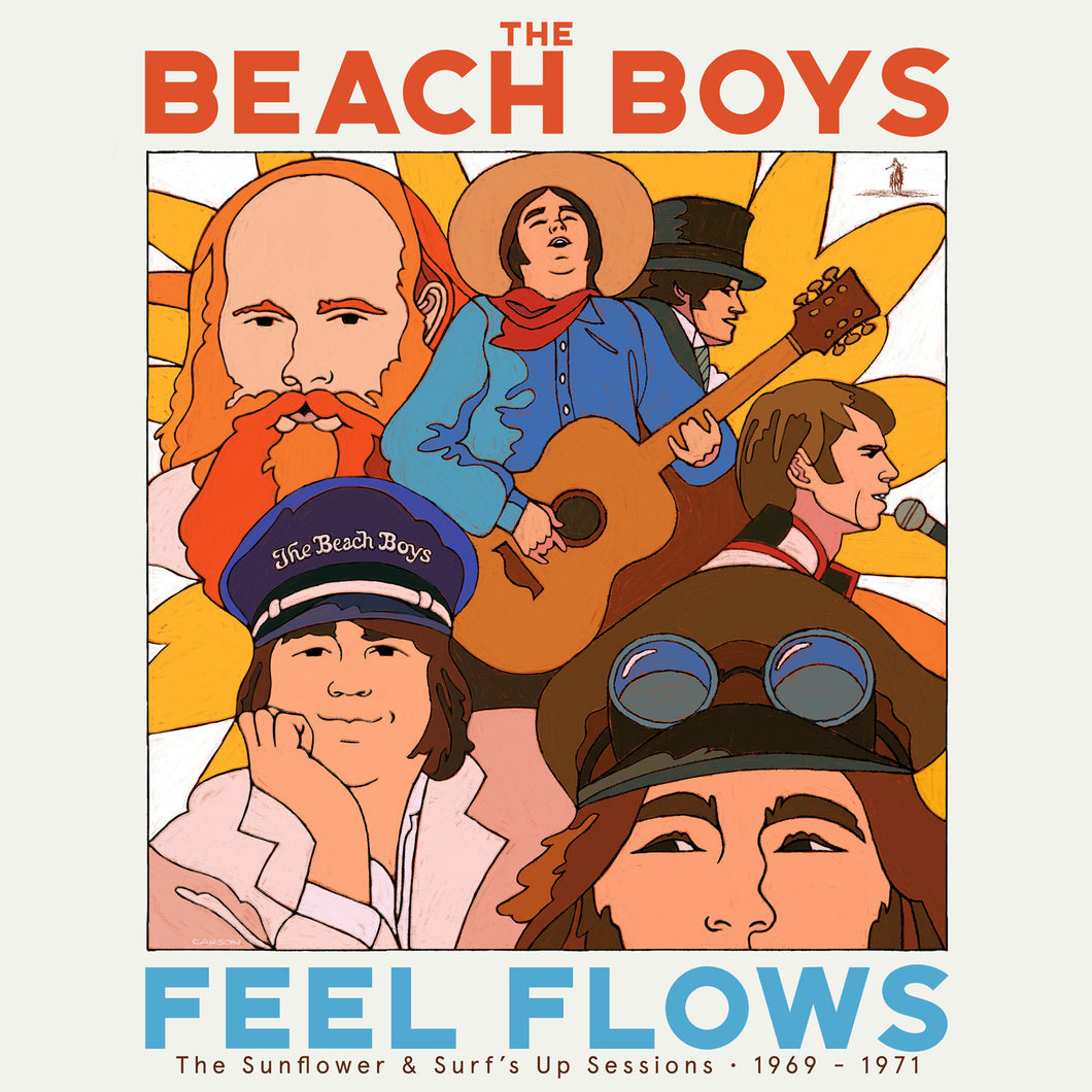 THE BEACH BOYS - Feel Flows : The Sunflower & Surf's Up Sessions 1969–1971 (Vinyle)