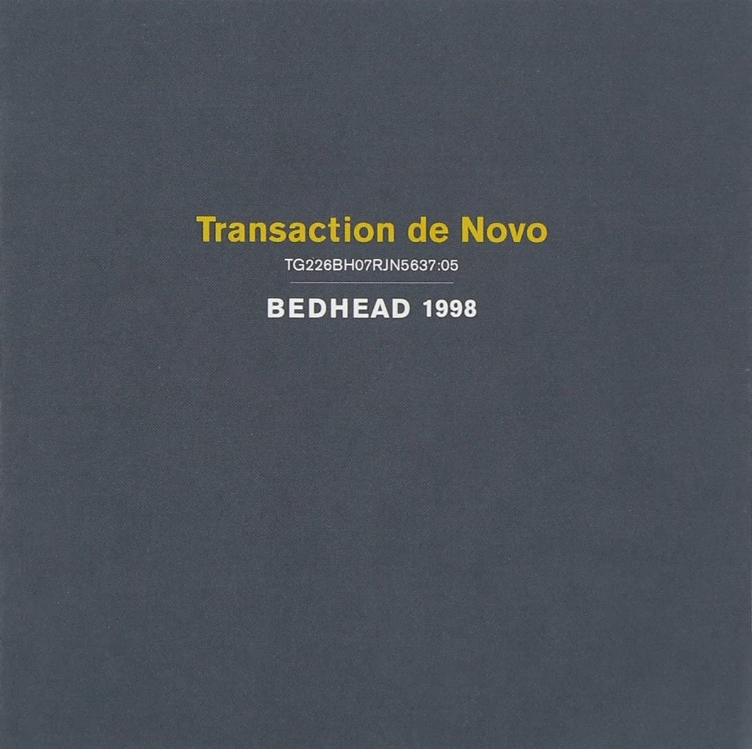 BEDHEAD - Transaction De Novo (Vinyle)