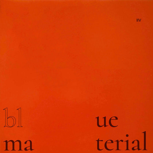 BLUE MATERIAL - Blue Material (Vinyle)