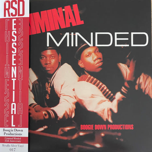 BOOGIE DOWN PRODUCTIONS - Criminal Minded (Vinyle)