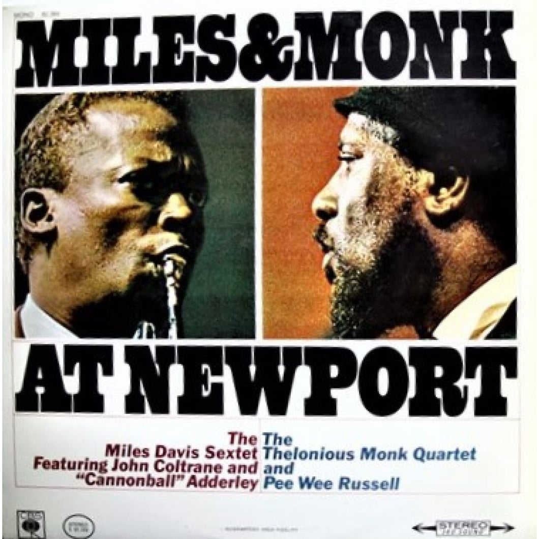 MILES DAVIS SEXTET & THELONIOUS MONK QUARTET - Miles & Monk At Newport (Vinyle) - Sony