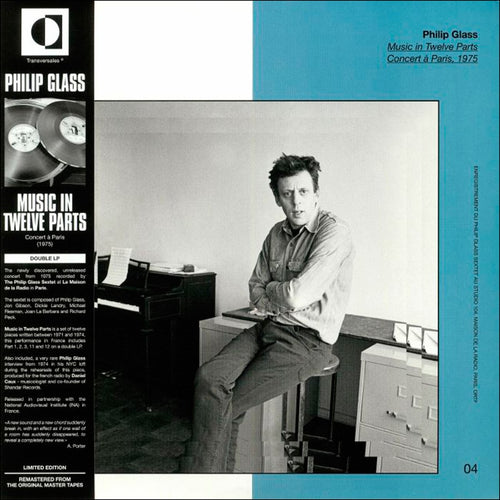 PHILIP GLASS - Music In Twelve Parts : Concert à Paris 1975 (Vinyle)