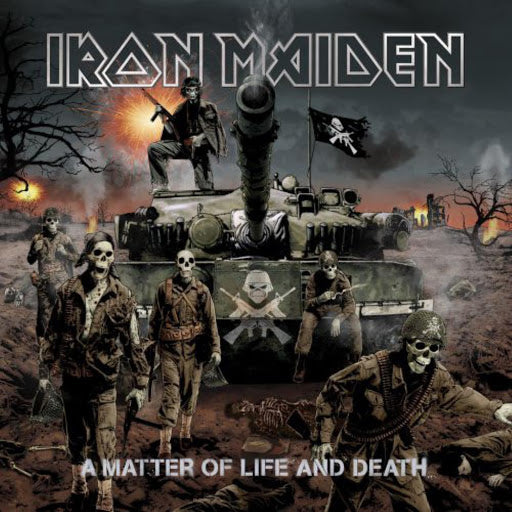 IRON MAIDEN - A Matter Of Life And Death (Vinyle)