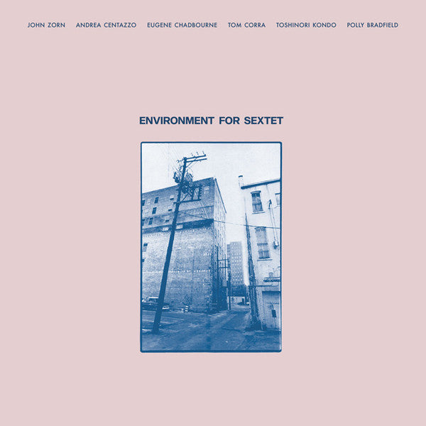 JOHN ZORN / ANDREA CENTAZZO / EUGENE CHADBOURNE / TOM CORRA / TOSHINORI KONDO / POLLY BRADFIELD - Environment For Sextet (Vinyle)