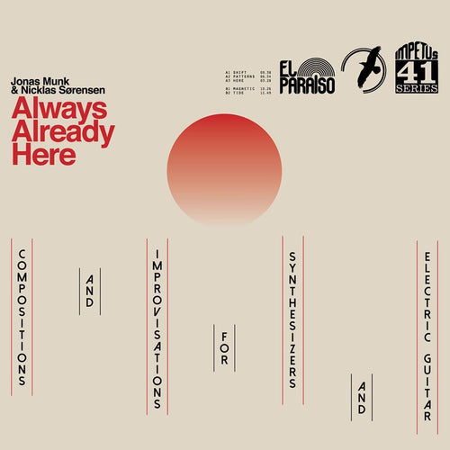 JONAS MUNK & NICKLAS SØRENSEN - Always Already Here (Vinyle)