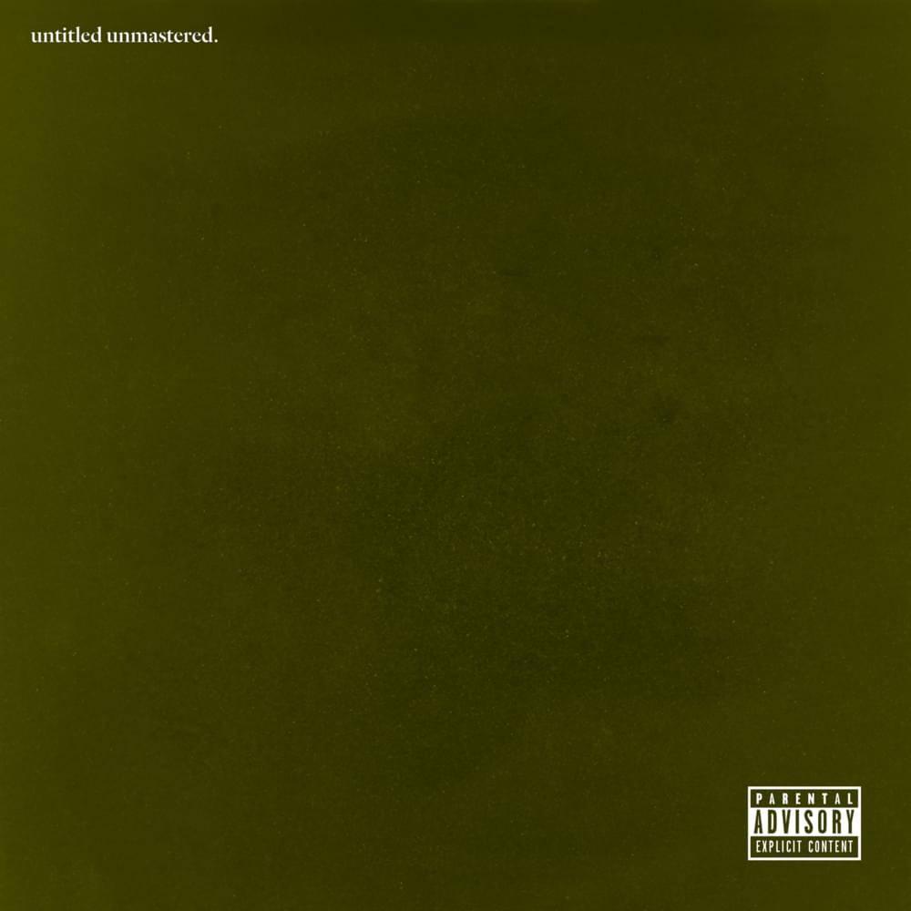 KENDRICK LAMAR - Untitled Unmastered. (Vinyle)
