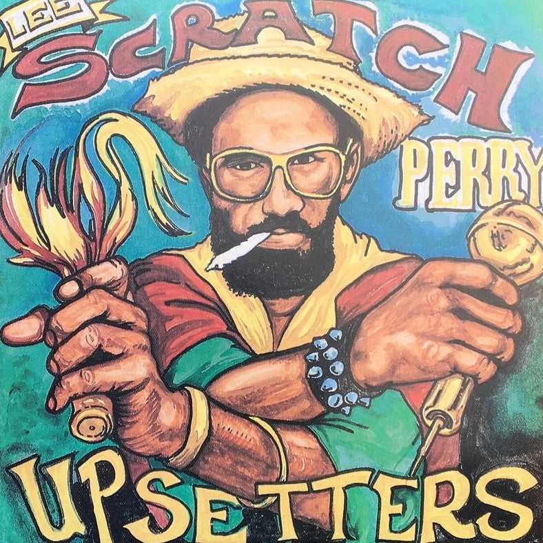 洋楽 LP THE QUEST LEE PERRY AND THE UPSETTERS LEE 