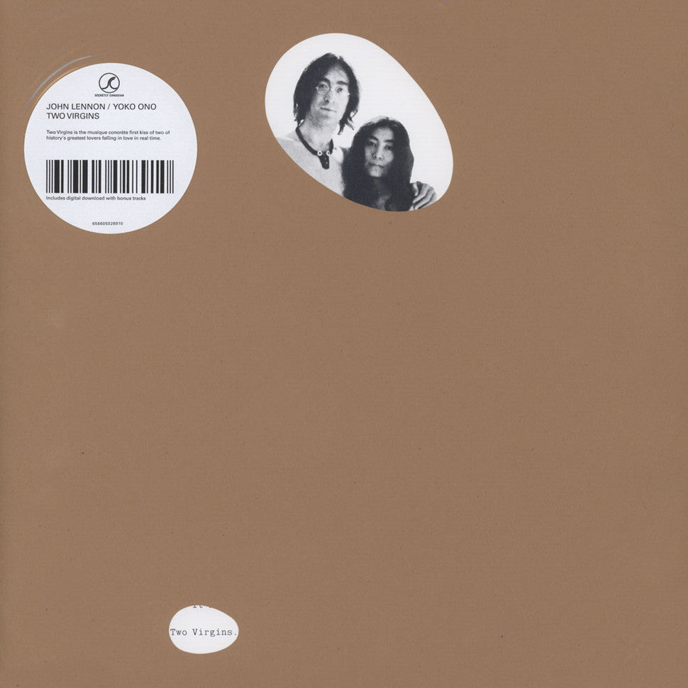 JOHN LENNON & YOKO ONO -  Unfinished Music No. 1: Two Virgins (Vinyle) - Secretly Canadian