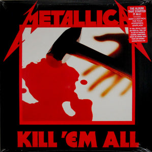 METALLICA -  Kill 'Em All (Vinyle) - Blackened