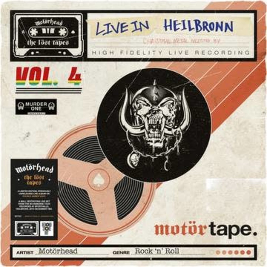 MOTORHEAD - The Löst Tapes Vol. 4 Live At Sporthalle, Heilbronn, 29th December 1984 RSD2023 (Vinyle)