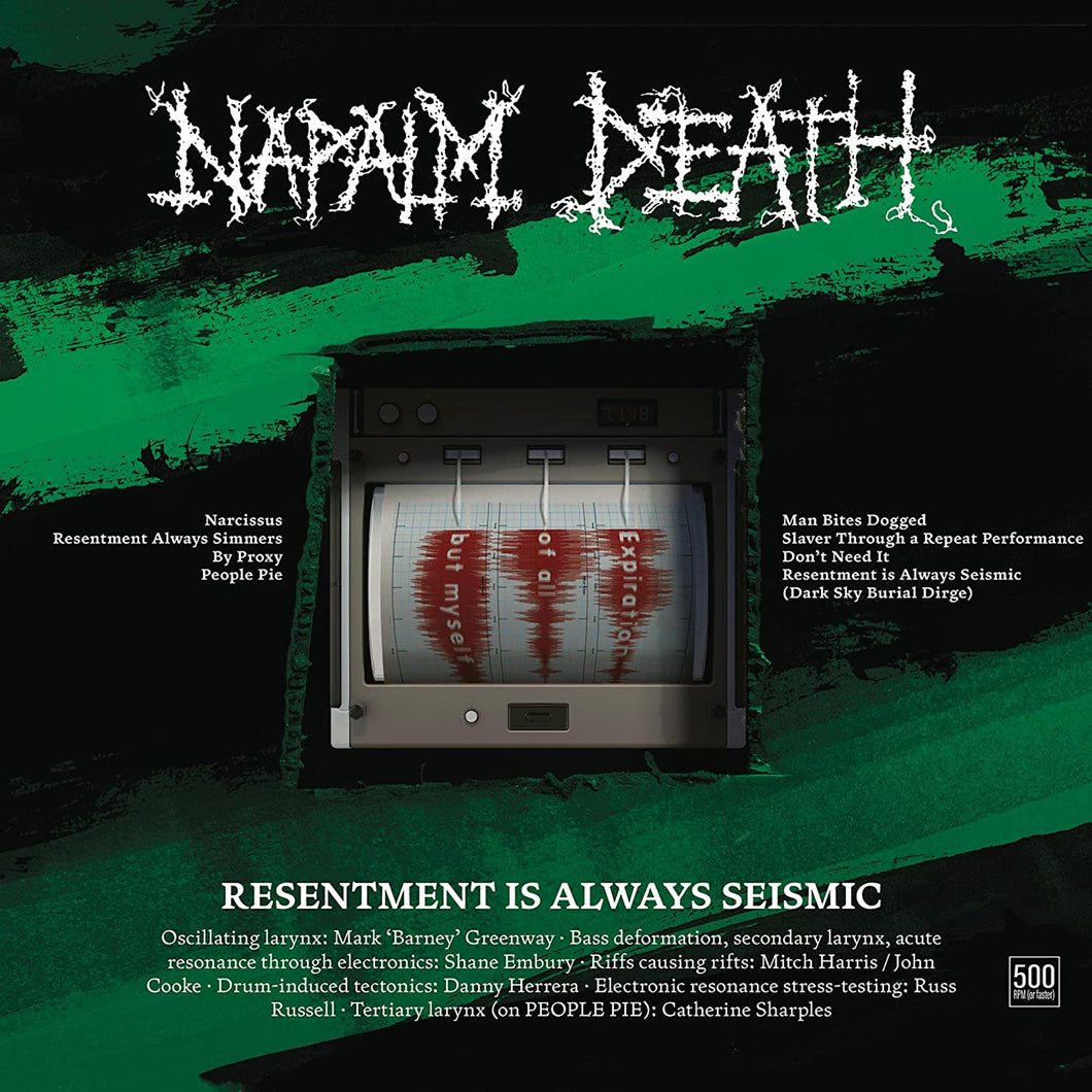 NAPALM DEATH - Resentment Is Always Seismic : A Final Throw Of Throes (Vinyle)