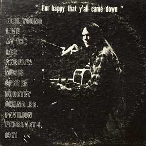 NEIL YOUNG - Dorothy Chandler Pavilion 1971 (Vinyle)