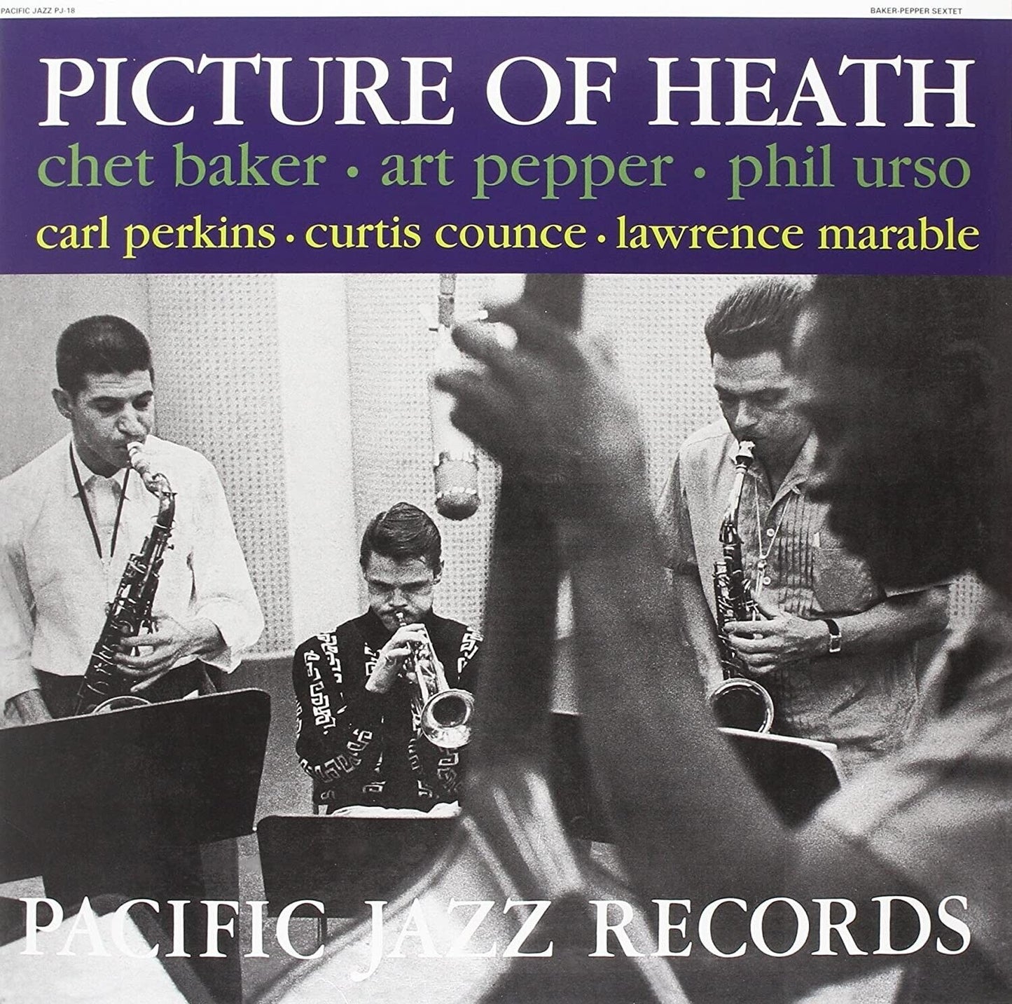 CHET BAKER, ART PEPPER, PHIL URSO - Picture Of Heath (Vinyle)
