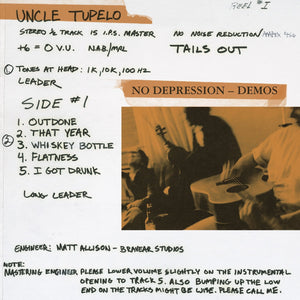 UNCLE TUPELO - No Depression - Demos RSD2018 (Vinyle) - Legacy