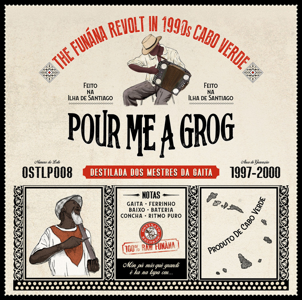 ARTISTES VARIÉS - Pour Me A Grog - The Funána Revolt In 1990s Cabo Verde (Vinyle)