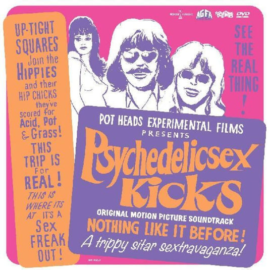 TRAME SONORE - Psychedelic Sex Kicks : Original Motion Picture Soundtrack (Vinyle)