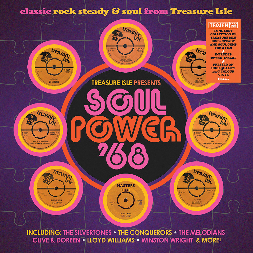 ARTISTES VARIÉS - Soul Power '68 : Classic Rock Steady & Soul From Treasure Isle (Vinyle)